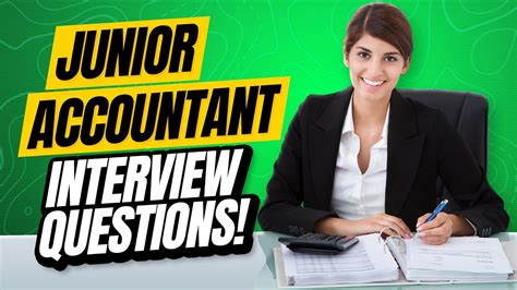 Sample Interview Questions And Answers For Junior Accountant