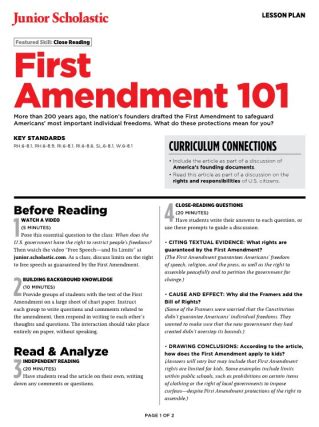 th?q=junior%20scholastic%20answer%20key%20the%20first%20amendment - Understanding The First Amendment And Its Impact On Junior Scholastic Answer Keys