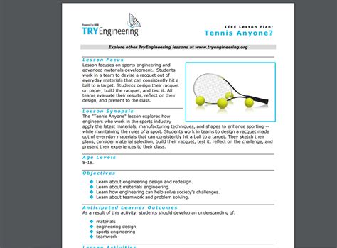 10 Lesson Plans for Beginning Tennis Players