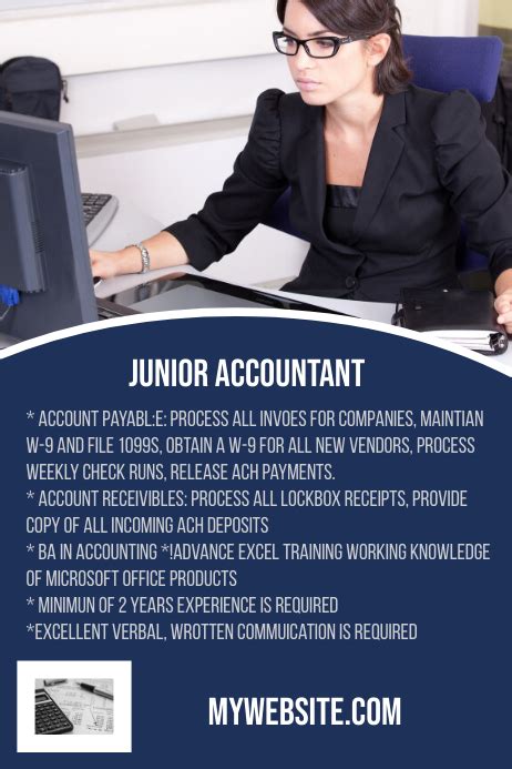 junior accountant vacancy