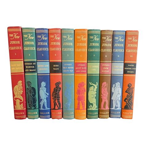 Discover the world of literature with Junior Classics Book Set - A must-have for young readers!
