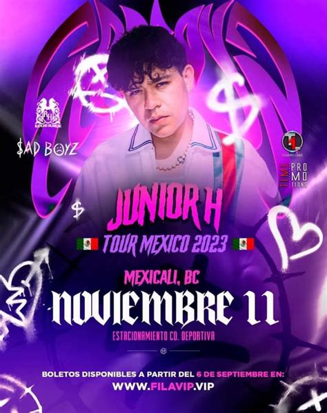 junior h conciertos 2023