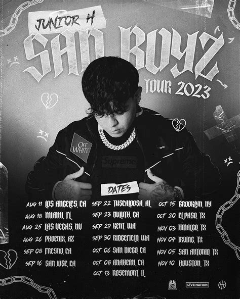 junior h sad boyz tour tickets