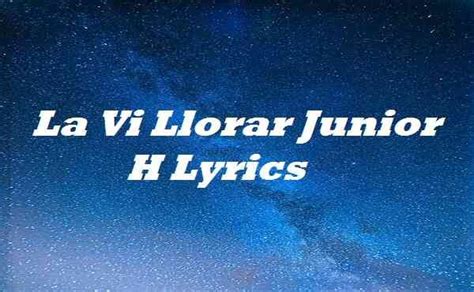 junior h song lyrics