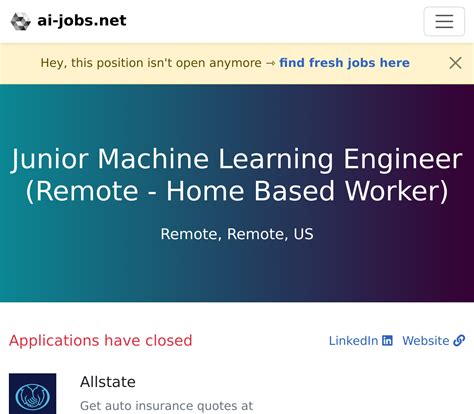 junior machine learning engineer remote jobs