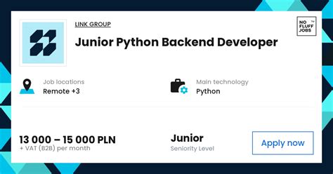 junior python developer jobs no experience