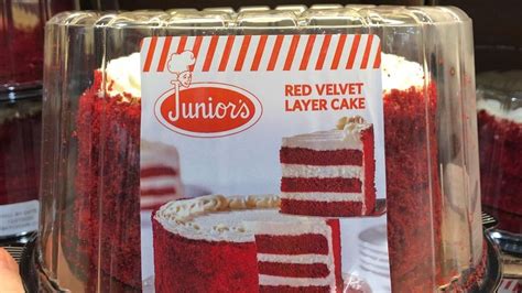 juniors red velvet layer cake