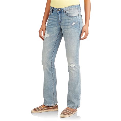 juniors slim bootcut jeans