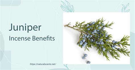 Juniper Incense Benefits