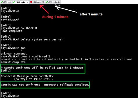Juniper Switch Rollback Command