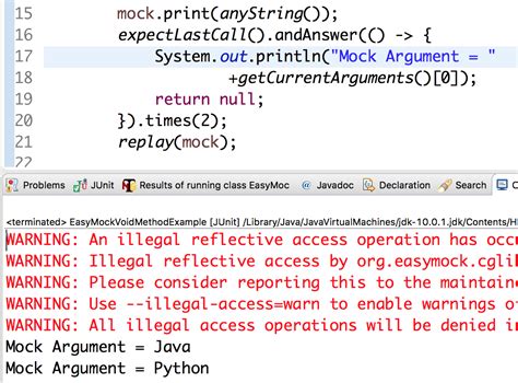 Junit Mock Void Method To Throw Exception