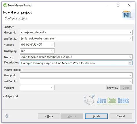 junit when example