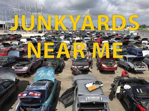 junkyard auto parts near me