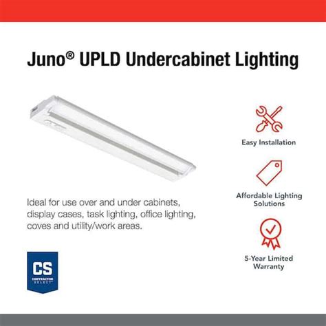 Upgrade Your Kitchen with Juno LED Under Cabinet Lighting - Brighten Up Your Space Today!