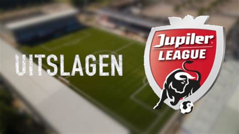 jupiler league uitslagen per club