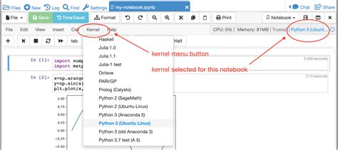 Jupyter Notebook Kernel Not Trusted