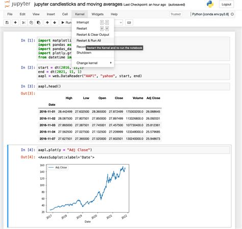 Jupyter Notebook Kernel Vs Environment
