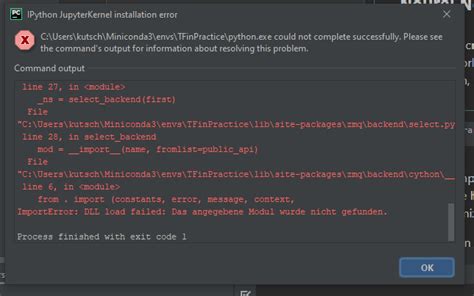 Jupyter Notebook Not Working In Pycharm