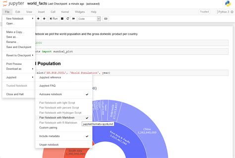 jupyter notebook report example