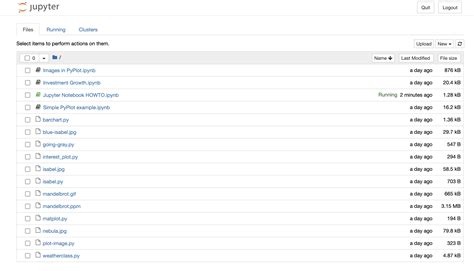 Jupyter Notebook Start Notebook