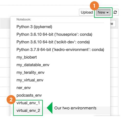 Jupyter Notebook Virtual Environment Windows