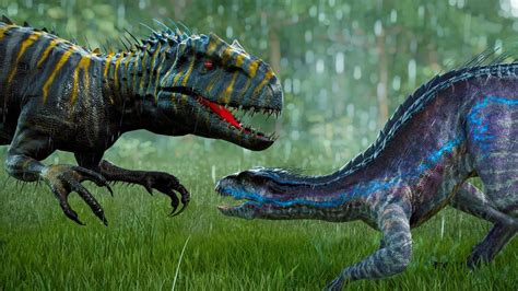 jurassic world indoraptor vs indominus rex