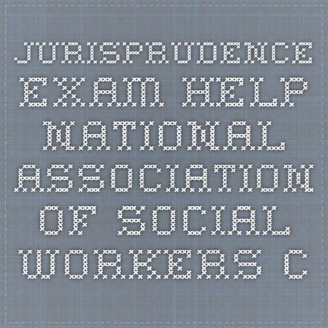 jurisprudence exam colorado social work