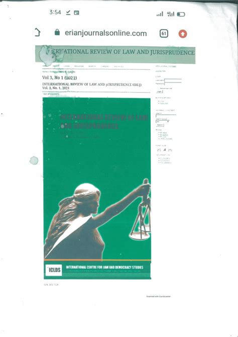jurisprudence law review