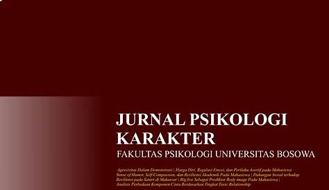 Contoh Jurnal Tentang Psikologi / Download free Jurnal Eksperimen