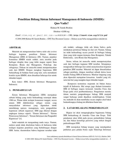 jurnal sistem informasi manajemen sekolah