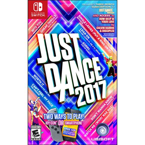 just dance 2017 nintendo switch release date