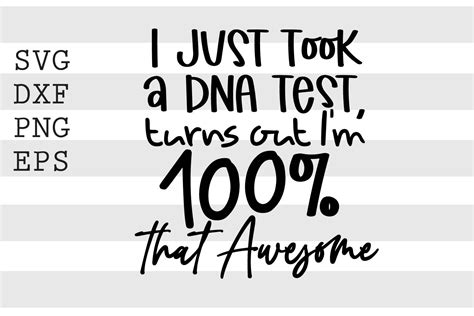 just took a dna test