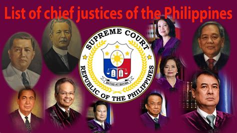 justices of the philippine supreme court