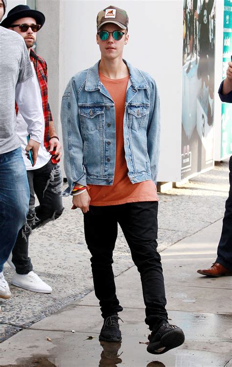 justin bieber clothing style