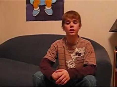 justin bieber first youtube video