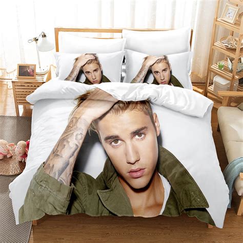 justin bieber merchandise bedding