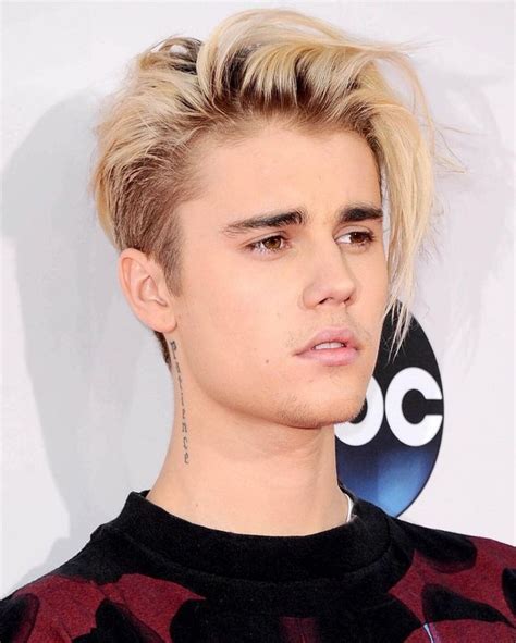 justin bieber new hair