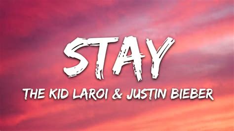 justin bieber song stay song