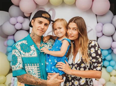 justin bieber wife and child