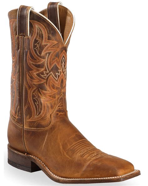 justin boots for men square toe