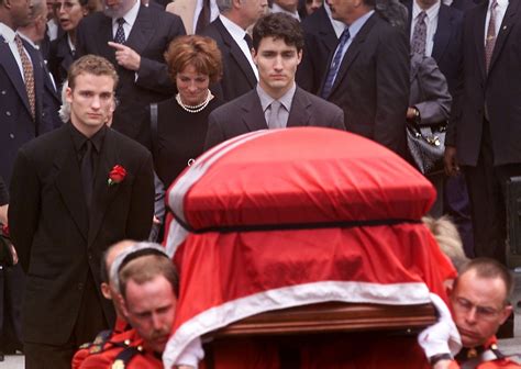 justin trudeau father's funeral