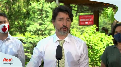 justin trudeau press conference today live