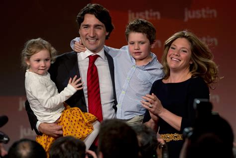 justin trudeau wife children