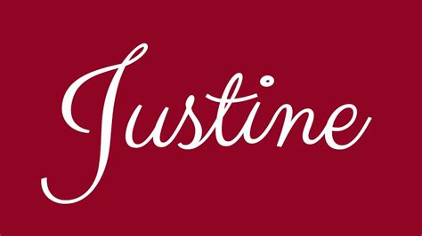 justines red letters