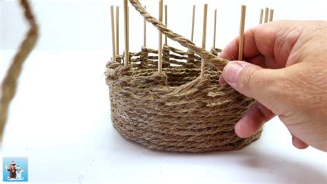 Jute Basket Diy