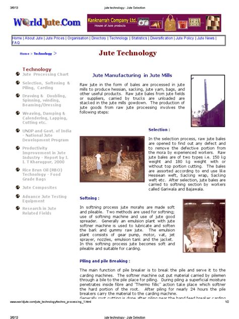 Jute Technology