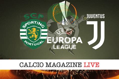 juve sporting: la diretta