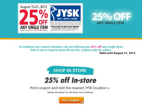 Shopping For A Bargain? Try Jysk Coupons For Amazing Savings
