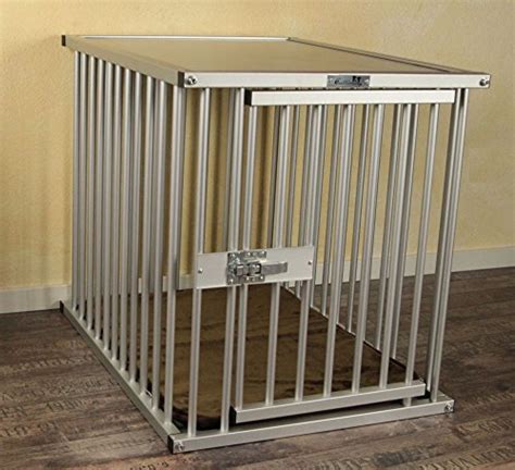 Folding Dog Crate, DoubleDoor Medium Dog Crates and Kennels, 36” Heavy