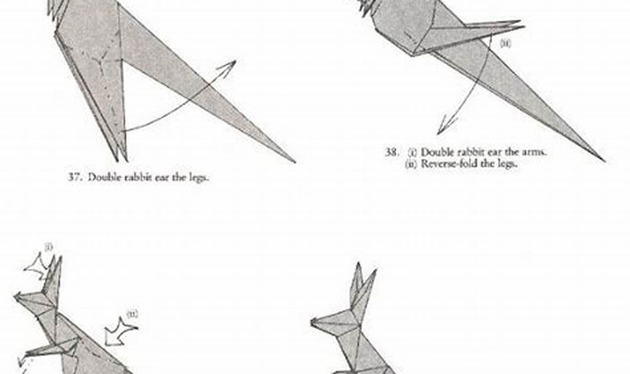 känguru origami anleitung
